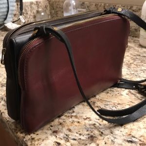 Madewell Twin Pouch Crossbody Bag